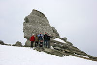 Anatolian Eclipse, Siteseeing Bucegi mountains, Sphinx