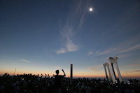 Anatolian Eclipse, Side, Apollo Temple, totality