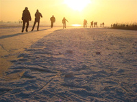 Schaatsen, Loosdrecht, 10 januari 2009
